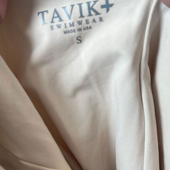 Tavik | Tapioca Roan Slinky Rib Moderate Coverage One-Piece Sz S - Picture 4 of 5